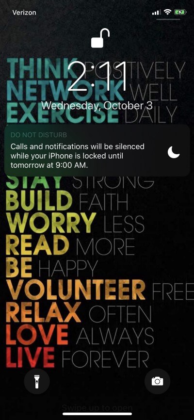 Hình nền iphone dạng text