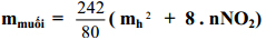 Sử dụng công thức tính nhanh để giải bài tập toán Hóa học