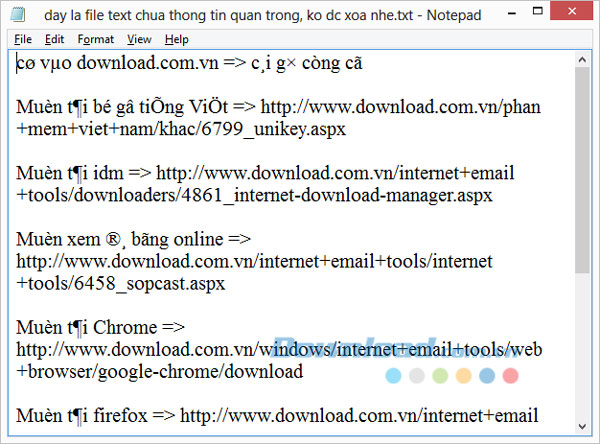 Ký tự trên văn bản bị "biến dạng"