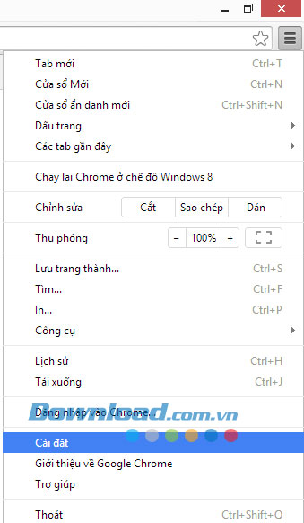 Ngôn ngữ Tiếng Việt Hướng dẫn thay đổi ngôn ngữ trình duyệt Google Chrome