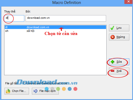 Cách sử dụng tính năng gõ tắt trên Unikey