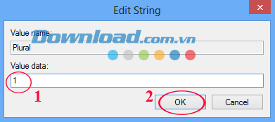 Cửa sổ Edit String Cách chat nhiều nick Yahoo trên cùng một máy tính