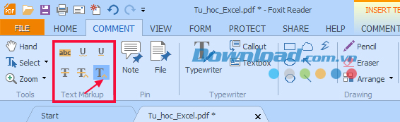 Cách tạo ghi chú trong file PDF bằng Foxit Reader