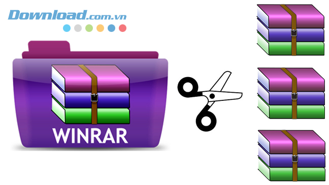 Chia Nho File.pdf Hướng dẫn chia nhỏ file nén bằng WinRAR - Download.vn