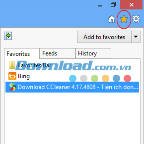 Hướng dẫn tạo bookmark trên trình duyệt web