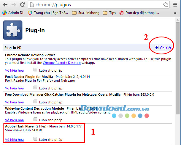 Hướng dẫn khắc phục lỗi Shockwave Flash trên Google Chrome