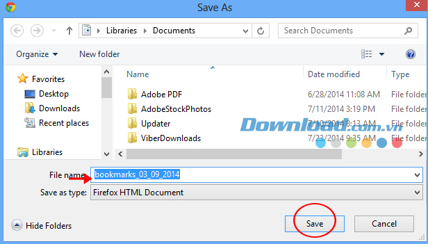 Hướng dẫn sao lưu bookmark trên Google Chrome