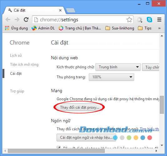 Khắc phục lỗi không kết nối Internet trên Chrome