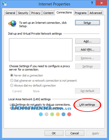 Khắc phục lỗi không kết nối Internet trên Chrome