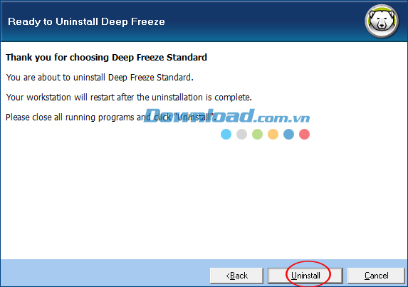 Cài đặt và sử dụng Deep Freeze để đóng băng ổ cứng