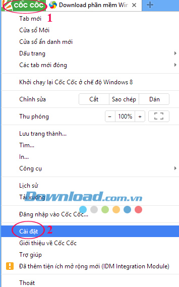 Hướng dẫn quản lý mật khẩu đã lưu trên cốc Cốc