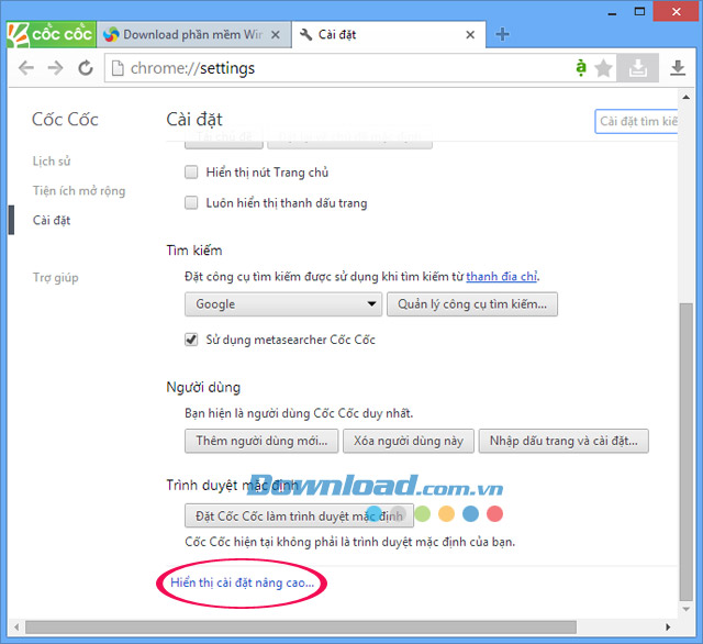 Hướng dẫn quản lý mật khẩu đã lưu trên cốc Cốc