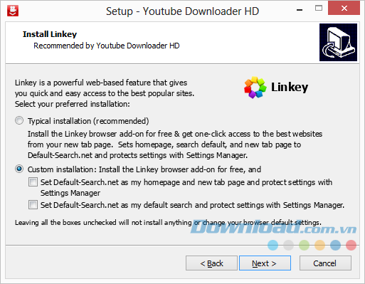 Bộ toolbar Linkey