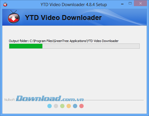 Quá trình cài đặt Tải video YouTube, Facebook bằng YTD Video Downloader