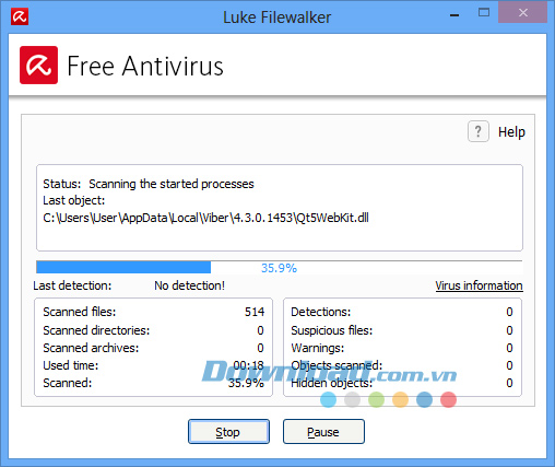Hướng dẫn cài đặt và sử dụng Avira Free AntiVirus diệt Virus
