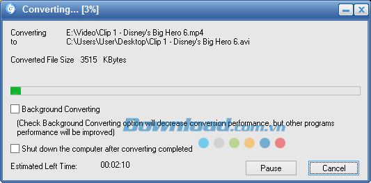 Quá trình chuyển đổi Hướng dẫn chuyển đổi Video bằng Total Video Converter