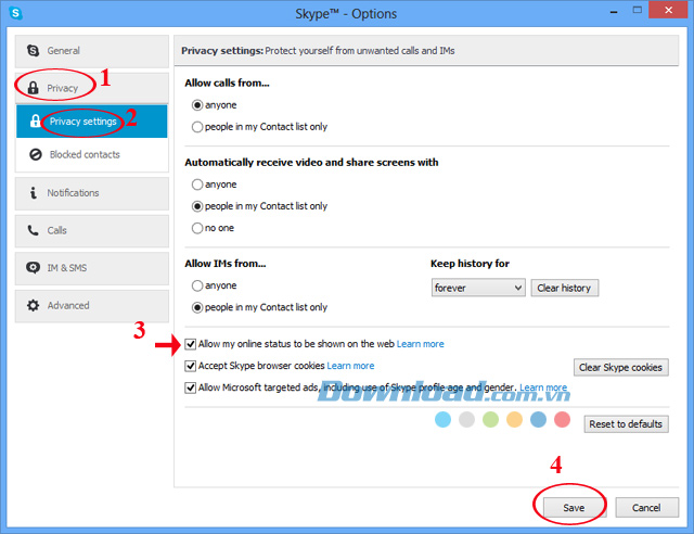 Hướng dẫn điều chỉnh âm thanh trong skype
