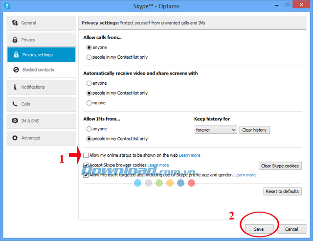 Hướng dẫn điều chỉnh âm thanh trong skype