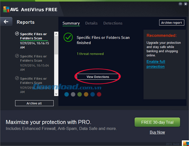 Hướng dẫn cài đặt và sử dụng AVG AntiVirus Free diệt virus