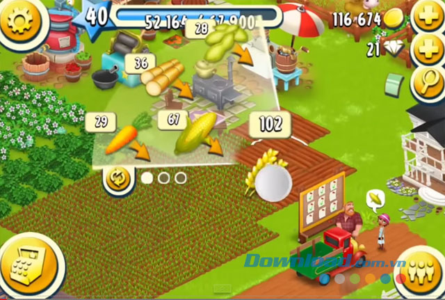 Trồng lúa Cách kiếm đồ nâng cấp trong game Hay Day nhanh nhất