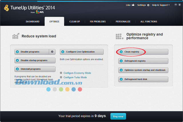 Hướng dẫn sử dụng TuneUp Utilities tối ưu hệ thống máy tính