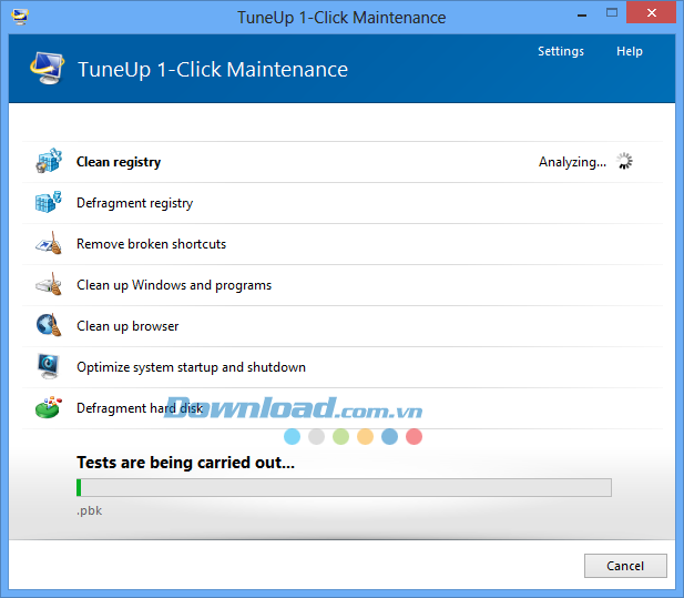 Hướng dẫn sử dụng TuneUp Utilities tối ưu hệ thống máy tính