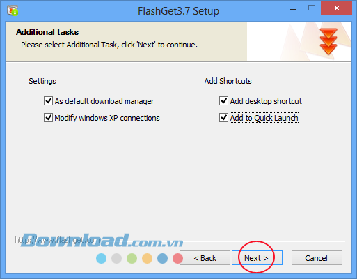 Tùy chọn cài đặt