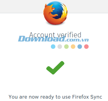 Tạo tài khoản thành công