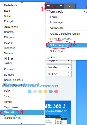Thay đổi ngôn ngữ Dọn dẹp và tối ưu hệ thống bằng Wise Registry Cleaner