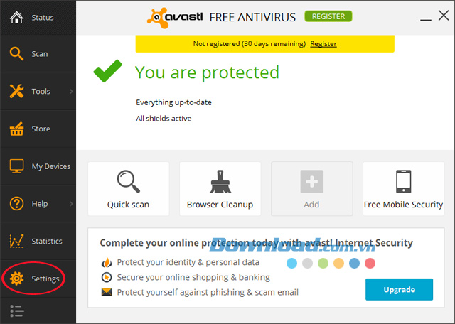Cài và sử dụng avast! Free Antivirus diệt virus hiệu quả