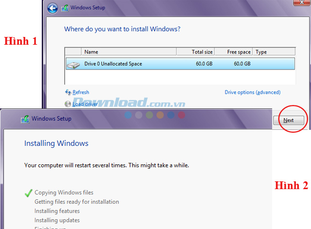 Quá trình cài đặt