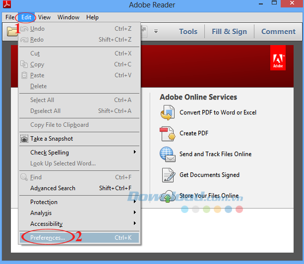 Cách thay đổi phần mềm nghe nhạc mặc định trong Adobe Reader