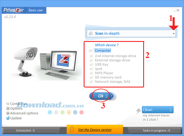 Dọn dẹp hệ thống và xóa File rác bằng PrivaZer
