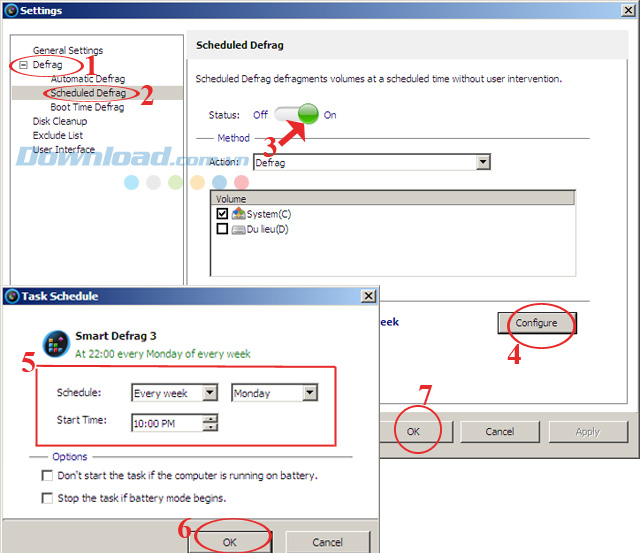 Lên lịch chống phân mảnh