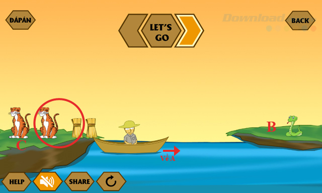 Đáp án game Qua sông IQ mới nhất