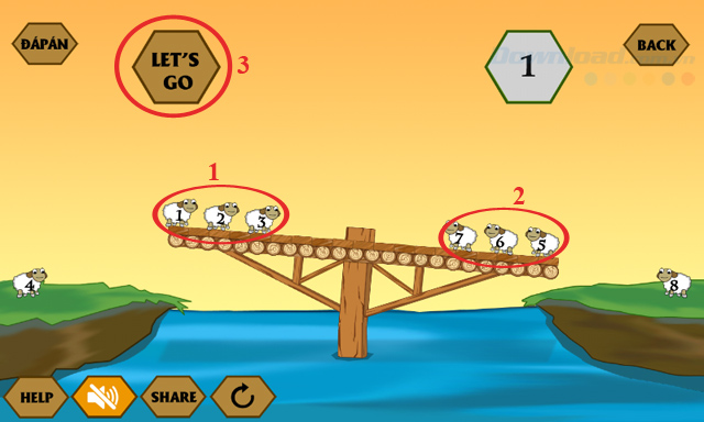 Đáp án game Qua sông IQ mới nhất từ câu 10-13