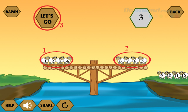 Đáp án game Qua sông IQ mới nhất từ câu 10-13