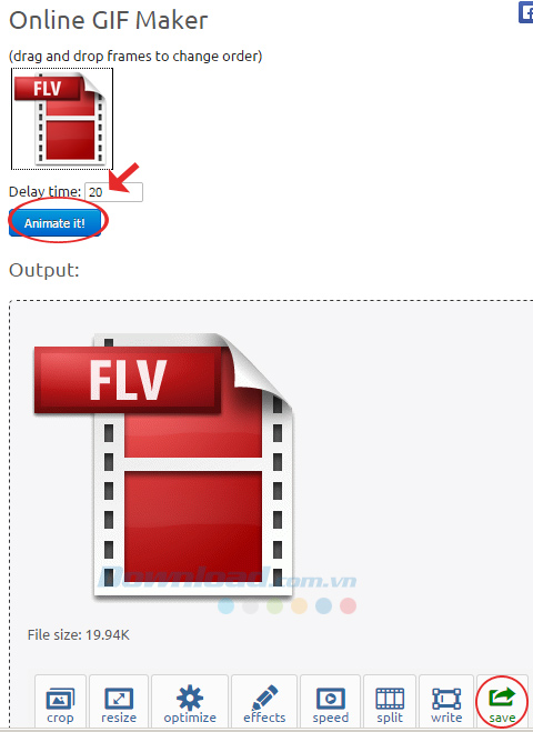 Cách sử dụng bộ công cụ chỉnh sửa ảnh GIF trực tuyến