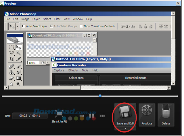 Lưu Video quay màn hình lại