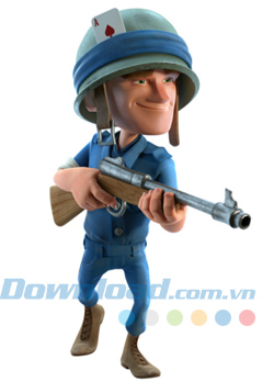Tìm hiểu các loại quân trong game Boom Beach