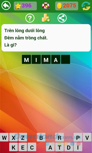 Đáp án trò chơi Đố vui dân gian - Phần 13