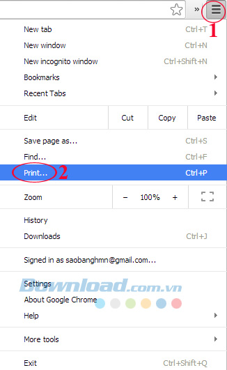 Cách lưu trang web trên Chrome thành file PDF