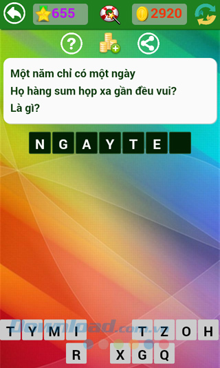 Đáp án trò chơi Đố vui dân gian - Phần 20