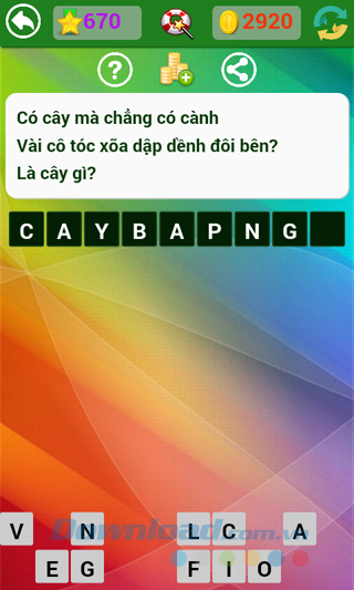 Đáp án trò chơi Đố vui dân gian - Phần 20