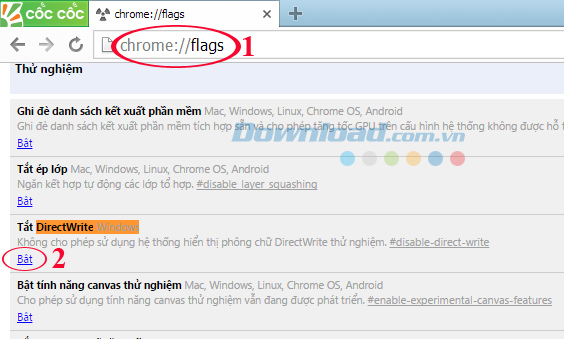 Hướng dẫn sửa lỗi Cốc Cốc không vào được mạng