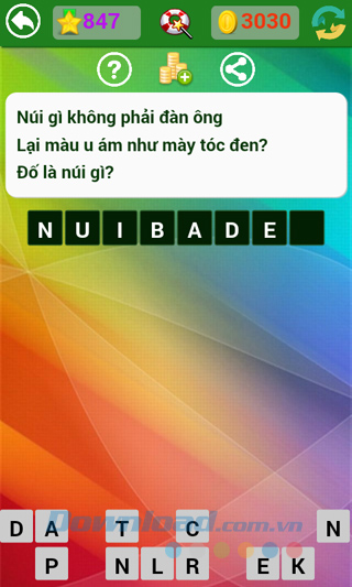 Đáp án trò chơi Đố vui dân gian - Phần 24