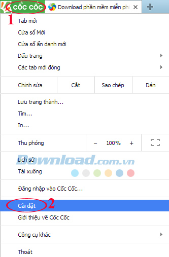 Cách chụp toàn bộ trang web trên trình duyệt Cốc Cốc
