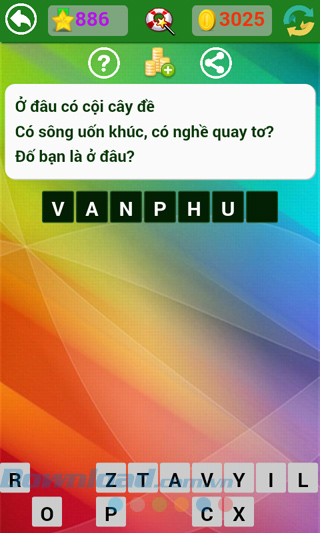 Đáp án trò chơi Đố vui dân gian - Phần 25