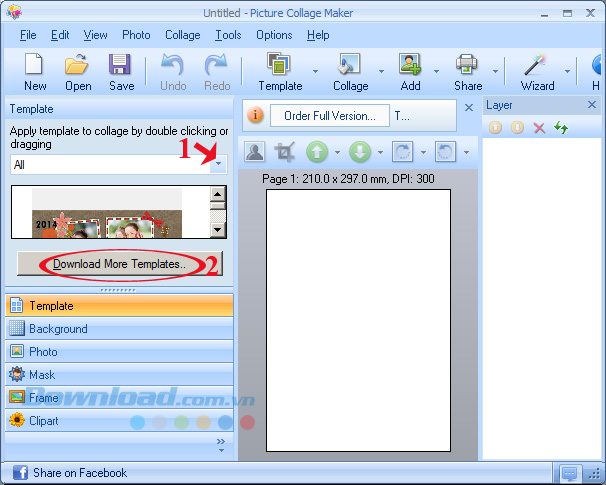 Hướng dẫn tạo bộ lịch ấn tượng bằng Picture Collage Maker