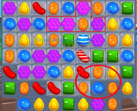 Kết hợp tạo ra kẹo đặc biệt Bí quyết chinh phục Candy Crush Saga